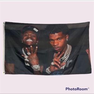 Lil baby x de baby dorm bedroom Collab funny college wall art gift brand new